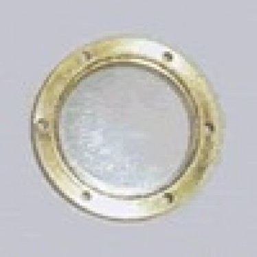 Brass Porthole Drilled Flange 8x12 (10) 34410