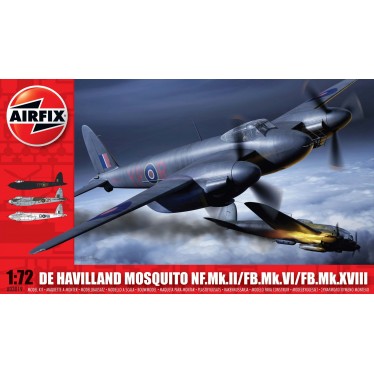 Airfix De Havilland Mosquito NF.Mk.II/FB.Mk.VI/FB.Mk.XVIII 03019