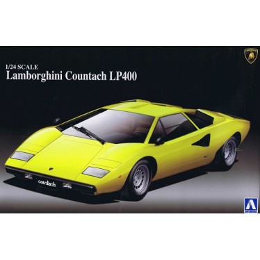 Aoshima Lamborghini Countach LP400 1/24 04670