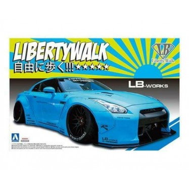 AOSHIMA 1/24 LB/WORKS NISSAN R35 GT-R VER.1 05402