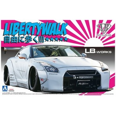 AOSHIMA 1/24 LB/WORKS R35 GT-R VER.2 05403