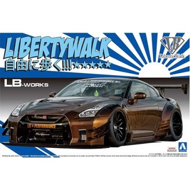 AOSHIMA 1/24 LB/WORKS R35 GT-R TYPE 2 VER 1 05591