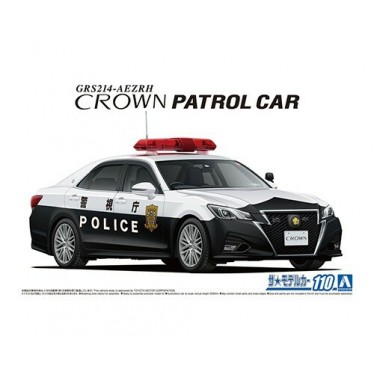 AOSHIMA 1/24 TOYOTA GRS214 CROWN PATROL CAR 05752