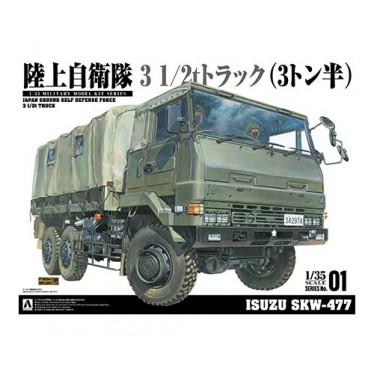 AOSHIMA 1/35 3.5 TON TRUCK ISUZU SKW-477 05890