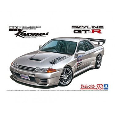 AOSHIMA 1/24 NISSAN SKYLINE GT-R BNR32 06453