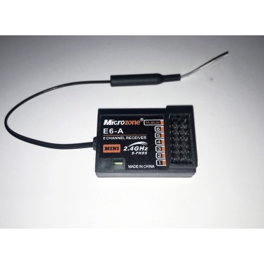 Microzone E6-A 6 Channel Rx with aerial 1-MCE6-A