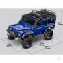 TRX-4m Land Rover Defender 1/18 SLVR TRX97054-1-SLVR