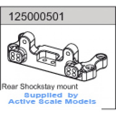 125000501 Rear Shock Stay Mount  Mad Rat / Macnum ..