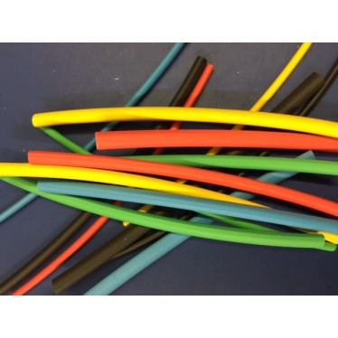 Heatshrink 2.5 and 5mmx100mm Multi Colour