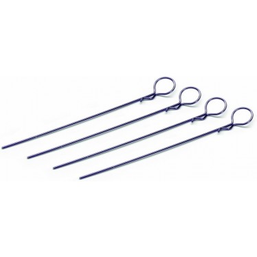 203000097 Ansmann Racing Body Clips Long Blue - (4pcs)