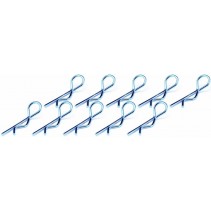 203000180 Ansmann Racing Body Clips - Small Blue (10pcs)