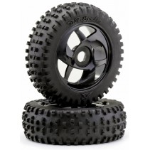 214000043 Ansmann Racing 1:8 Buggy Tyre & Rim "Minion Dirt Prowler" Black (2)