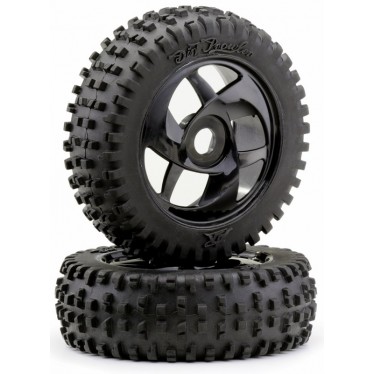 214000043 Ansmann Racing 1:8 Buggy Tyre & Rim "Minion Dirt Prowler" Black (2)