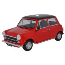 Mini Cooper 1300 Red Scale 1/24 Diecast