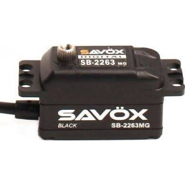 Savox HV Black Edition Std Digital Servo 21Kg@7.4V (LiPo) SAV-SB2263MGB