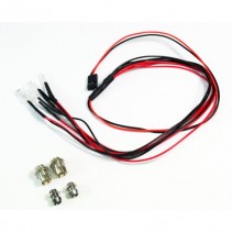 Absima LED set white/red with aluminium holder 2320041