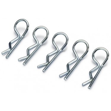 Absima Body Clips Small Silver (10) 2440012