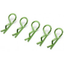 Body Clips Small Green (10)