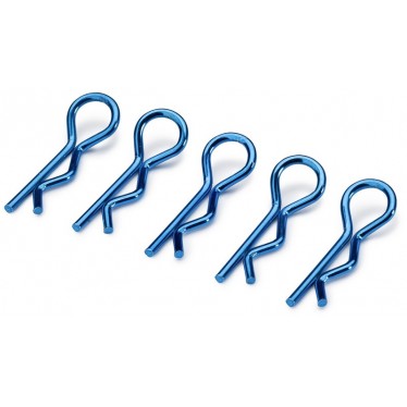 Body Clips Small Blue (10)