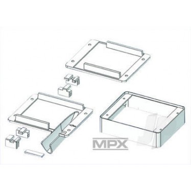 Multiplex Wing Servo Mount Universal Pair 85078