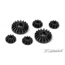 XRay XR304930 Composite Gear Diff Bevel & Satellite Gears (2+4)