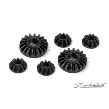 XRay XR304930 Composite Gear Diff Bevel & Satellite Gears (2+4)