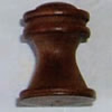 Walnut Capstan 10x15mm