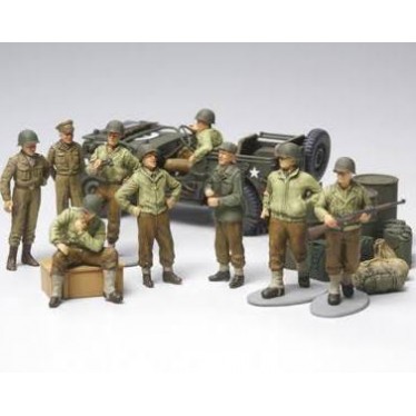 Tamiya 32552 WWII U.S. Army Infantry at Rest 1/48