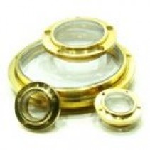 Brass Porthole Drilled Flange 16x20mm (5) 34450