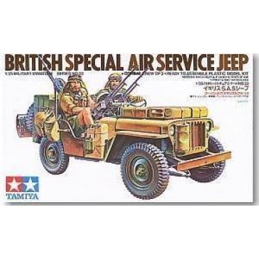 British Special Air Service (SAS) Jeep 1/35