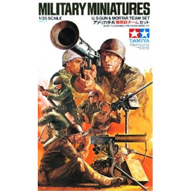 Tamiya 35086 U.S Gun and Mortar Team 1/35