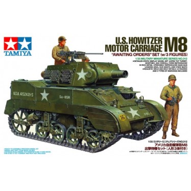 Tamiya 35312 U.S. Howitzer Motor Carriage M8 1/35