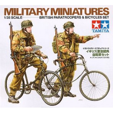 Tamiya 35333 British Paratroopers & Bicycles Set 1/35