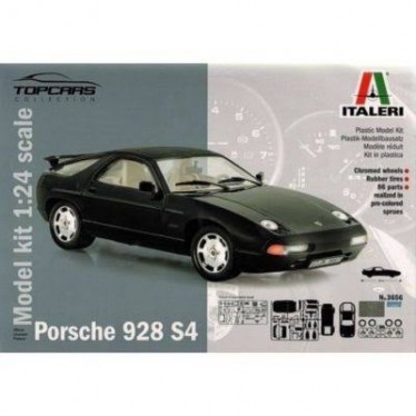 Italeri 3656 Porsche 928 S4 1/24 Scale Plastic Kit