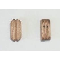 Walnut Double Block 3mm (10) 37050