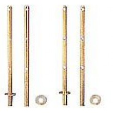 Graupner Rail Stanchions 55mm Brass (10) G390.0.9