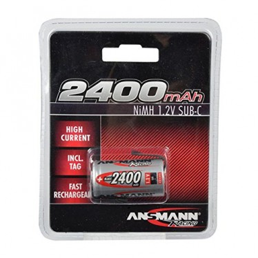 Ansmann Racing 2400mAh Ni-mH 1.2V Sub-C 4050-0006 Battery