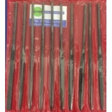 Steel Needle Files 140mm Medium Cut Assorted (10)