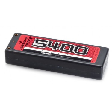 Absima 4130012 LiPo 7.4V-90C 5400 Hardcase Battery (Tubes)