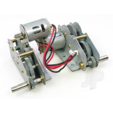 Heng Long Tiger I/Panther Metal Gearbox/Motor Set (3818/19)