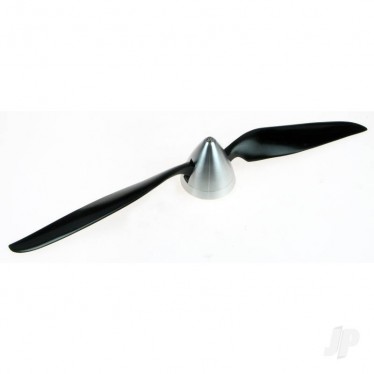 Folding Propeller 11 x 8 With 38mm CNC Aluminium Spinner