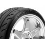 MOUNTED SUPER DRIFT TYRE (A TYPE) ON TE37 WHEEL CHROME