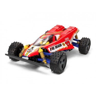 TAMIYA FIRE DRAGON 2020 1/10 PRE-CUT PAINTED BODY INC