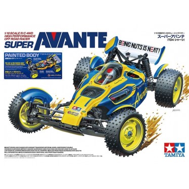 TAMIYA SUPER AVANTE TD4 PAINTED LIMITED EDITION 47481