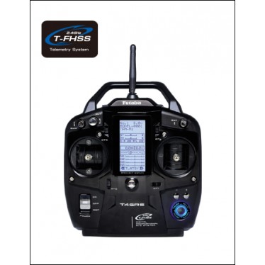 Futaba T4GRS - 2.4GHz T-FHSS 4-Channel Combo including R304SB with Telemetry (D)