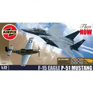 F-15E Strike Eagle P-51D Mustang Scale 1:72 ..