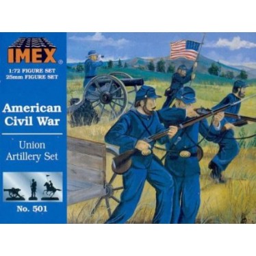 Imex Union Artillery Set 1/72  501