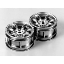 Tamiya M. Cooper Plated Wheels (2) 50676