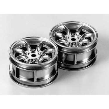 Tamiya M. Cooper Plated Wheels (2) 50676