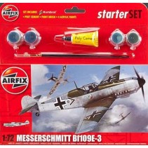 Airfix Messerschmitt Bf109E 1:72 Starter Set A55106